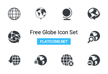 Globe Icon Pack