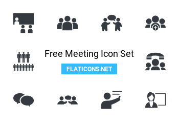 Meeting Icon Pack