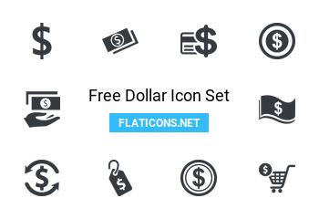 Dollar Icon Pack