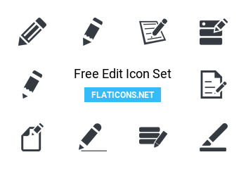 Edit Icon Pack