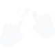 Rotate Two hand Icon