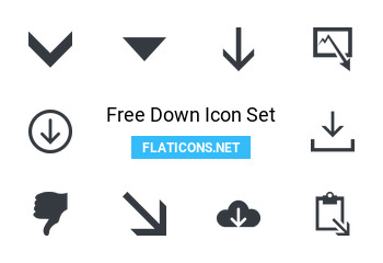 Down Icon Pack