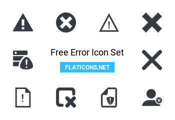 Error Icon Pack
