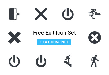 Exit Icon Pack