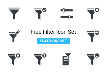 Filter Icon Pack