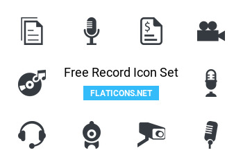 Record Icon Pack