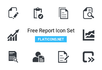 Report Icon Pack