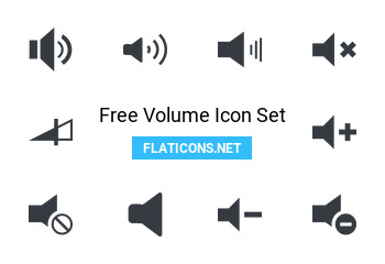 Volume Icon Pack